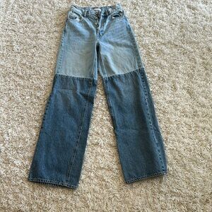Pacsun Two-Tone Flare blue Jean!